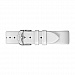 Crystal Bloom With Swarovski® Crystals 38mm Leather Strap - White